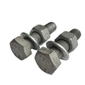Hex Bolt DIN 931 Grade 8.8 Galvanised - M20 x 110mm