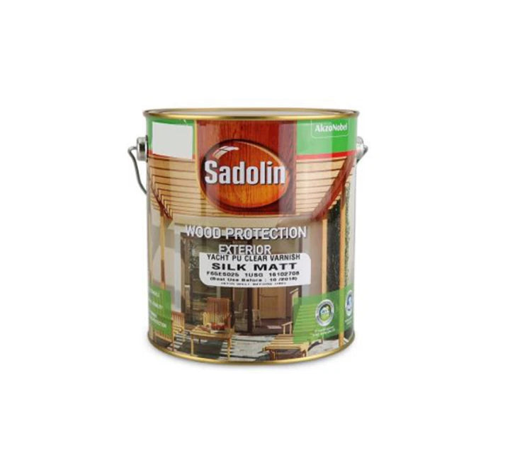 Sadolin Yacht PU Clear Varnish Silk Matt 1 Gallon