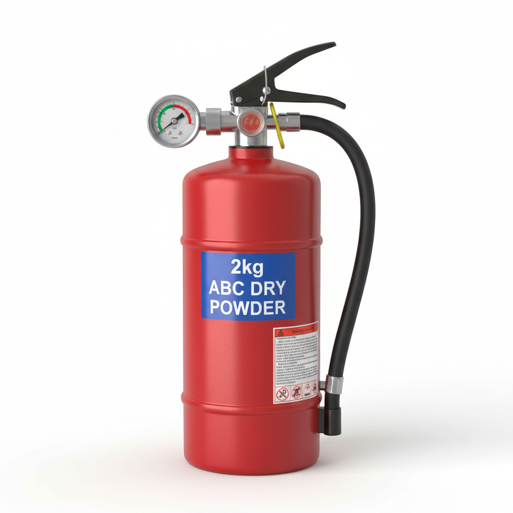 Fire Extinguisher - 2Kg ABC Dry Powder